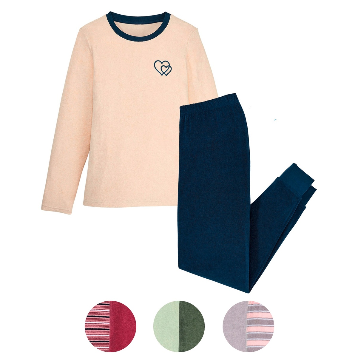 Bild 1 von UP2FASHION Damen Frottee-Pyjama