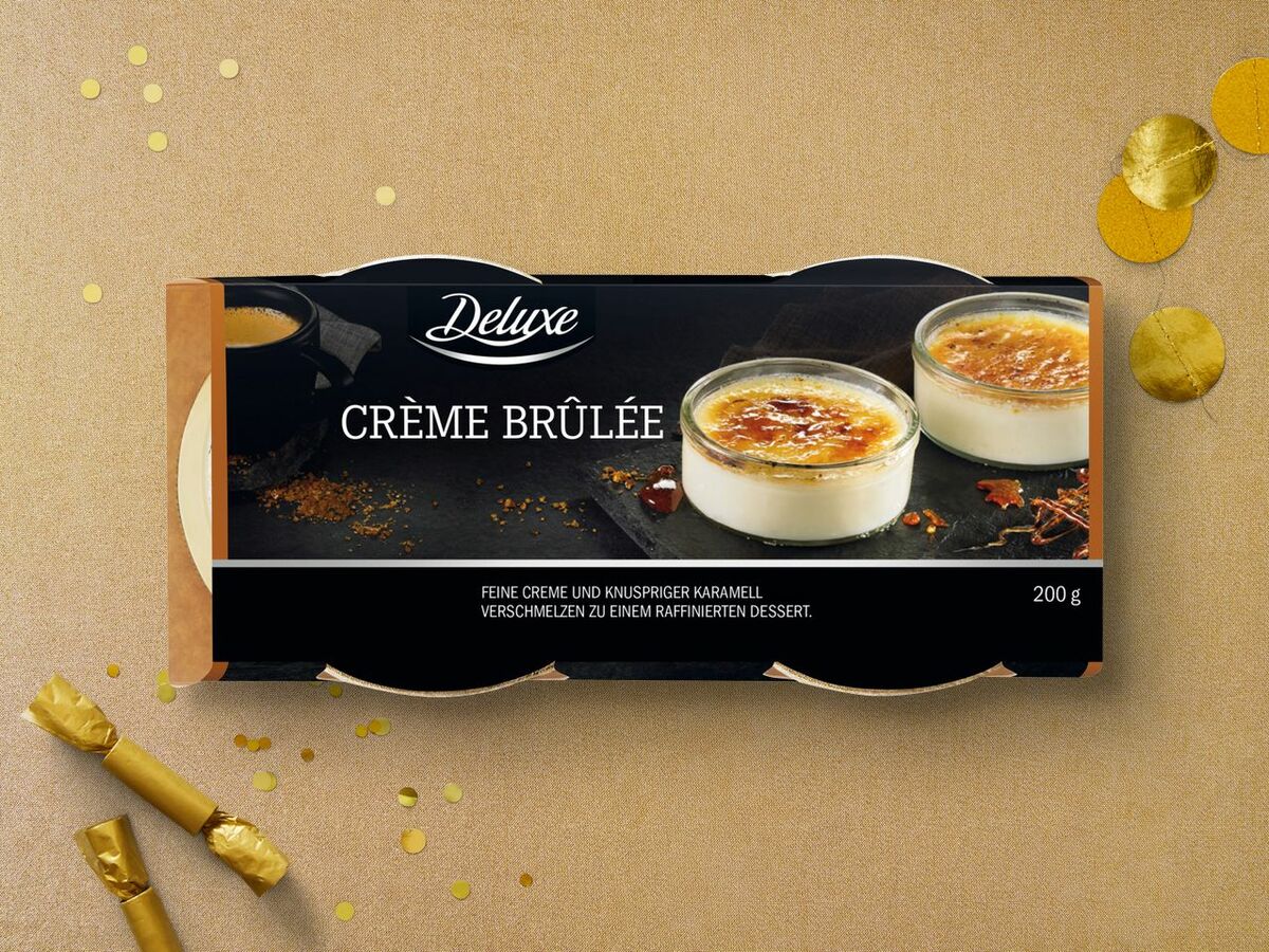 Deluxe Crème Brûlée, 2x 100 g von Lidl ansehen!