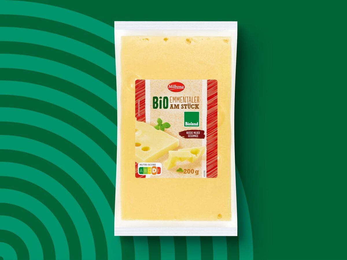 Bild 1 von Bioland Käse am Stück, 
         200 g