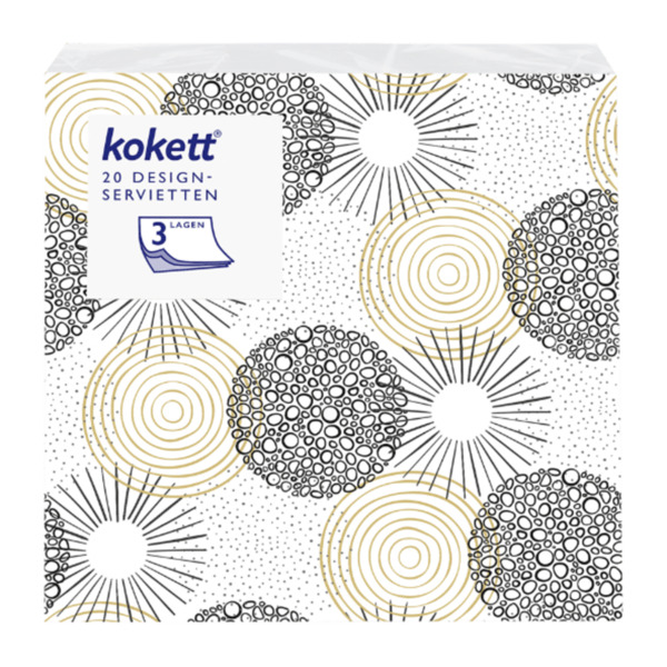 Bild 2 von KOKETT Silvesterservietten
