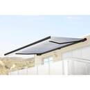 Bild 1 von Elektrische Kassetten-Markise H123, Vollkassette Volant 4,5x3m ~ Acryl creme, anthrazit