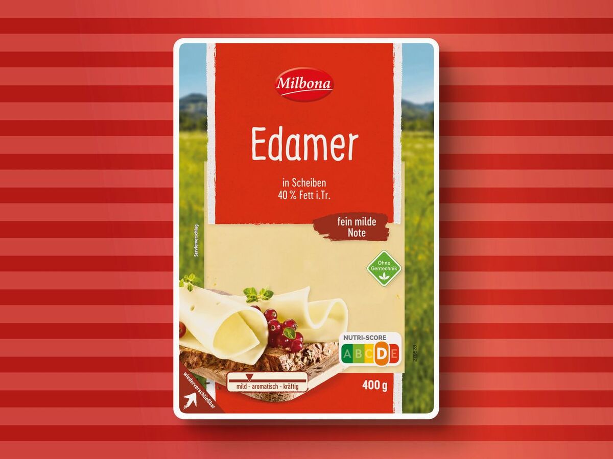 Bild 1 von Milbona Edamer, 
         400 g