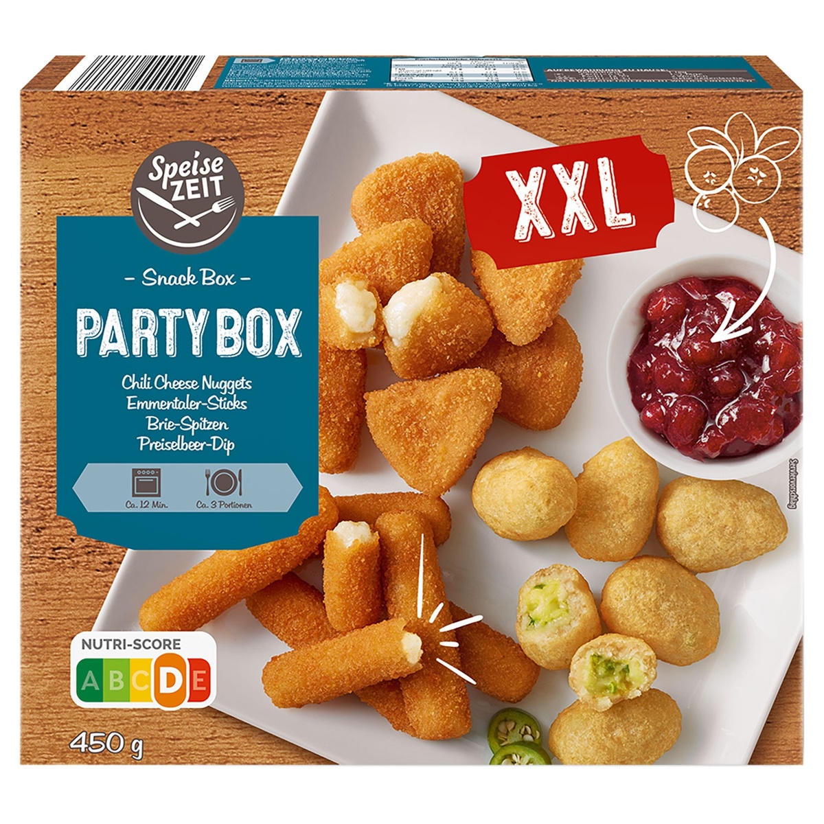 Bild 1 von SPEISEZEIT XXL-Party-Snackbox 450 g