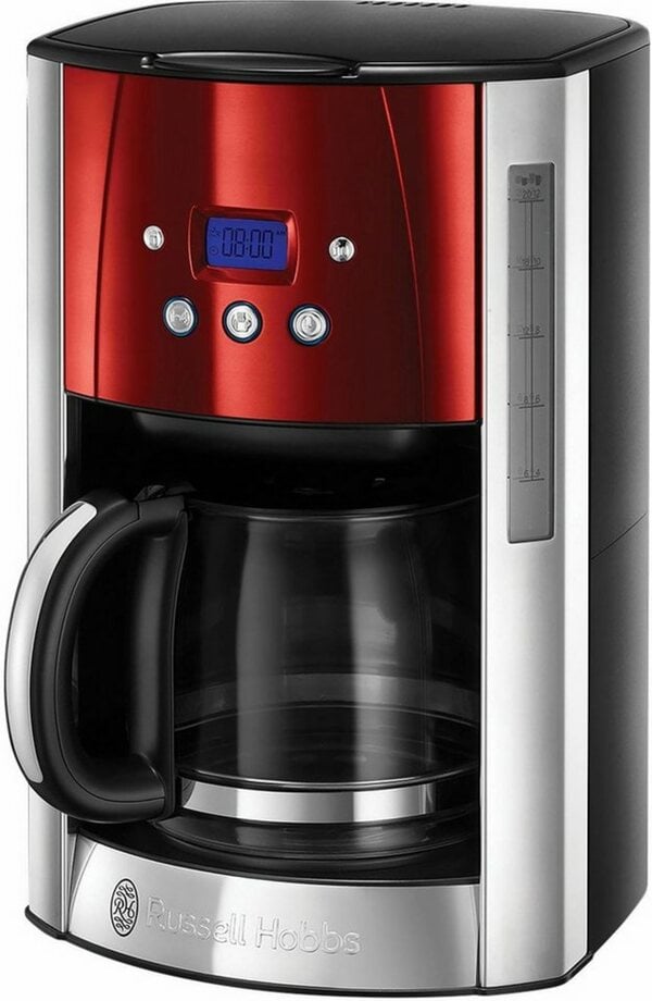 Bild 1 von RUSSELL HOBBS Filterkaffeemaschine Luna Solar Red 23240-56, 1x4