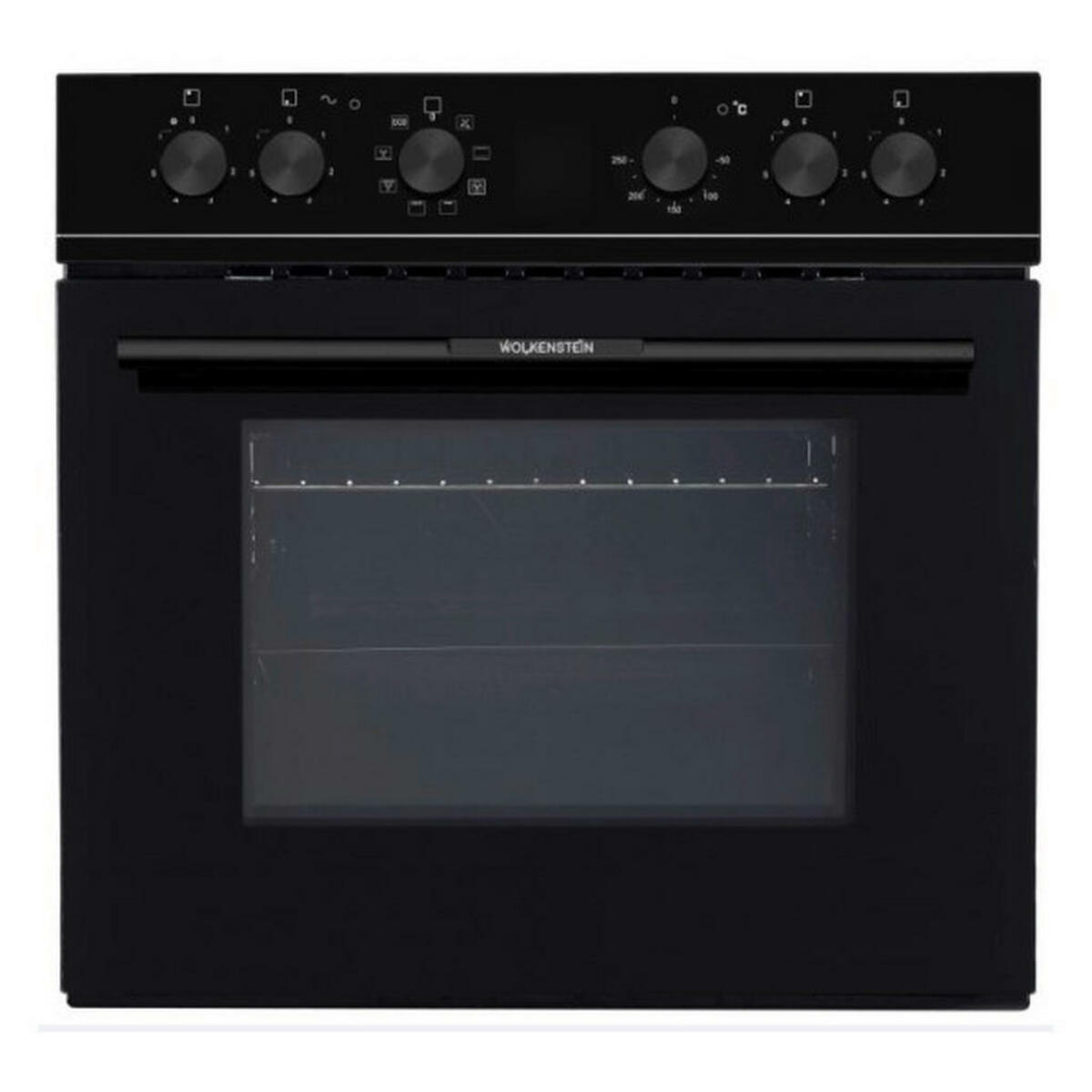 Bild 1 von PKM Herdset Wmoc 80, Schwarz, Metall, Glas, A,A, 59.5x59.5x55 cm, Vollglas-Innentür, Backofenbeleuchtung, Küchen, Küchenelektrogeräte, Herde, Herd-Sets