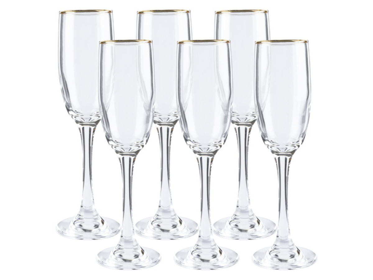 Bild 2 von ERNESTO® Glas Set, 6-teilig, mit Goldrand