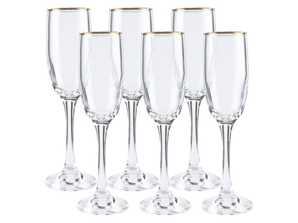 Bild 2 von ERNESTO® Glas Set, 6-teilig, mit Goldrand