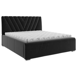 Boxxx Polsterbett, Schwarz, Holz, Metall, Buche, 140x200 cm, Bettkasten, gepolstertes Kopfteil, Stoffauswahl, in verschiedenen Größen erhältlich,alternative erhältlich, Schlafzimmer, Betten, Pols