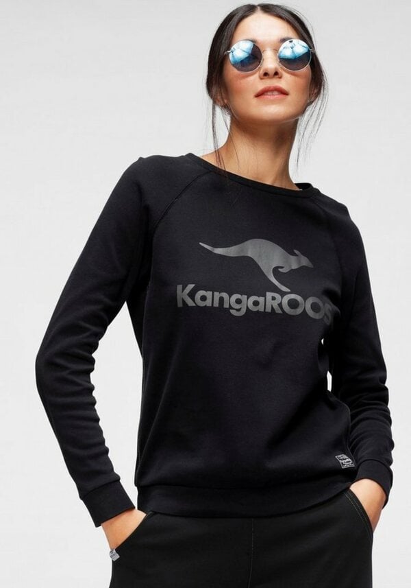Bild 1 von KangaROOS Sweater mit großem Label-Print vorne