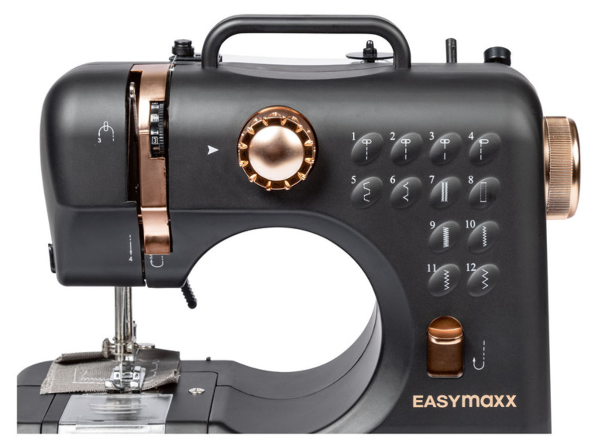 EASYmaxx KompaktNähmaschine, 12 Sticharten von Lidl ansehen!