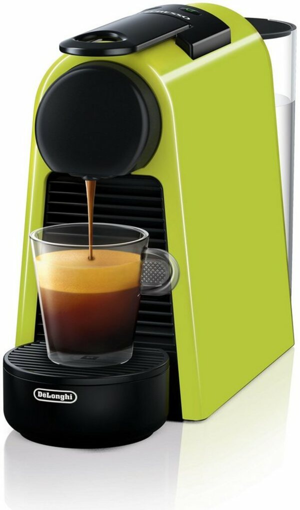 Bild 1 von Nespresso Kapselmaschine Essenza Mini EN85.L von DeLonghi, Lime Green, inkl. Willkommenspaket mit 7 Kapseln