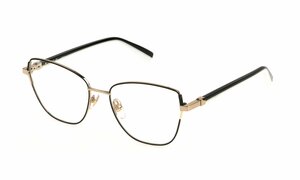 Furla VFU727 540301 Metall Schmetterling / Cat-Eye Goldfarben/Schwarz Brille online; Brillengestell; Brillenfassung; Glasses