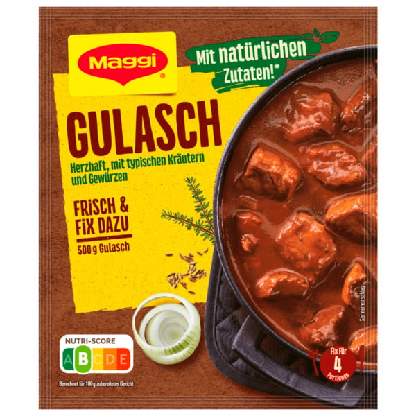 Bild 1 von Maggi Fix Gulasch