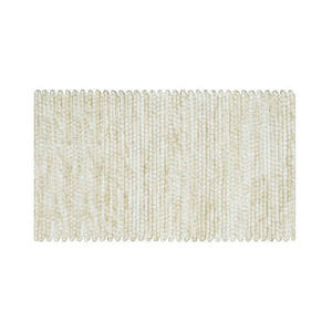 Badteppich Leonie, Beige, Textil, Tropfen, rechteckig, 60 cm, Oeko-Tex® Standard 100, für Fußbodenheizung geeignet, rutschfest, Badtextilien, Badematten