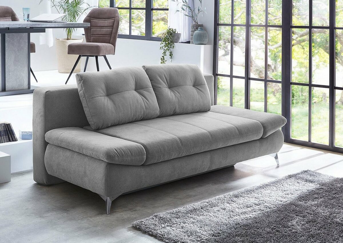 Bild 1 von Jockenhöfer Gruppe Schlafsofa Mats, mit verstellbaren Armlehnen, Bettfunktion und Bettkasten