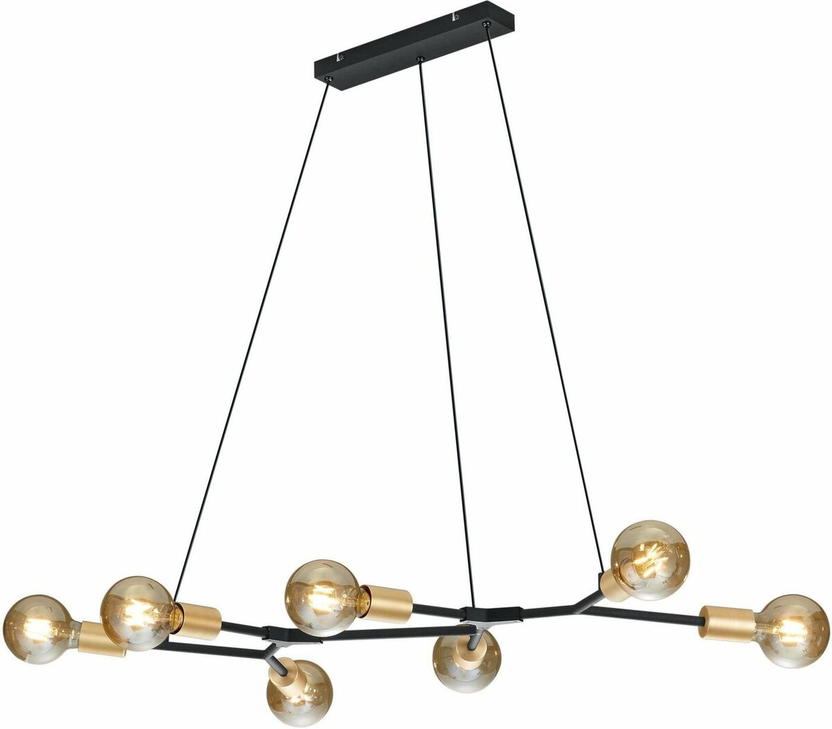 Bild 1 von TRIO Leuchten Pendelleuchte CROSS, ohne Leuchtmittel, Höhenverstellbar, Leuchtmittel tauschbar