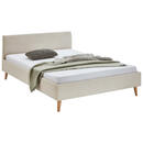 Bild 1 von Boxxx Polsterbett, Beige, Textil, Eukalyptusholz, massiv, 140x200 cm, Reach, Schlafzimmer, Betten, Polsterbetten