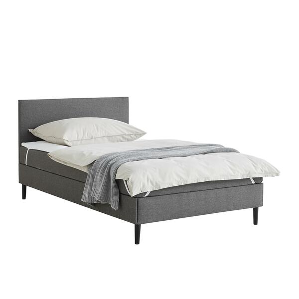 Bild 1 von Bett Janis in Grau ca. 140x200cm, Grau