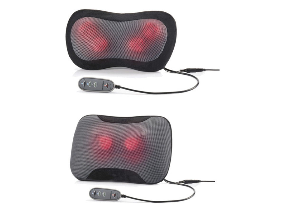 Bild 1 von SILVERCREST® PERSONAL CARE Shiatsu Nacken- / Rückenmassagekissen »SSNR 12 B3«, inkl. Netzteil
