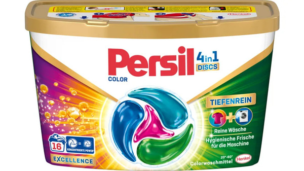 Bild 1 von Persil 4in1 DISCS Color Excellence 16WL Colorwaschmittel