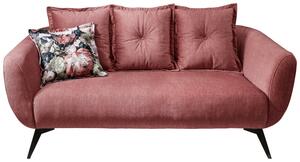 2,5-Sitzer-Sofa Baggio Koralle Velours, Koralle