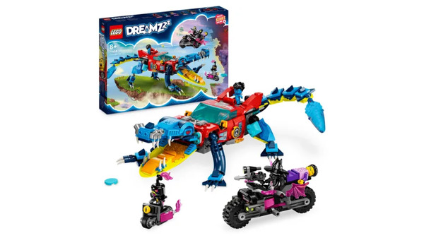 Bild 1 von LEGO DREAMZzz 71458 Krokodilauto, 2in1 kreatives Monstertruck-Spielzeug
