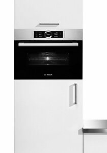 BOSCH Backofen mit Mikrowelle CMG636BS1, ecoClean Direct