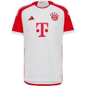 Adidas FC Bayern München 23-24 Heim Teamtrikot Herren Weiß