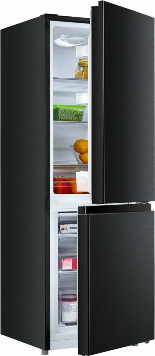 Bild 1 von Hanseatic Kühl-/Gefrierkombination HKGK14349DBI, 143 cm hoch, 49,5 cm breit, Abtauautomatik, FreshZone