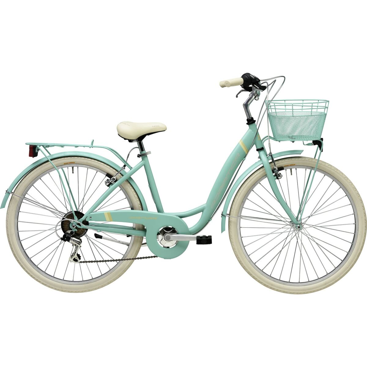 Bild 1 von Adriatica Cityfahrrad 26 Zoll PANDA Lady Grün inkl. Korb