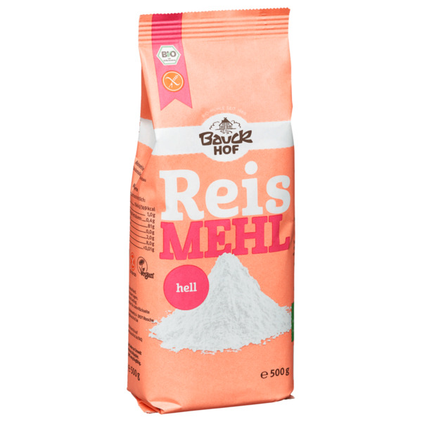 Bild 1 von Bauckhof Helles Bio Reismehl 500g