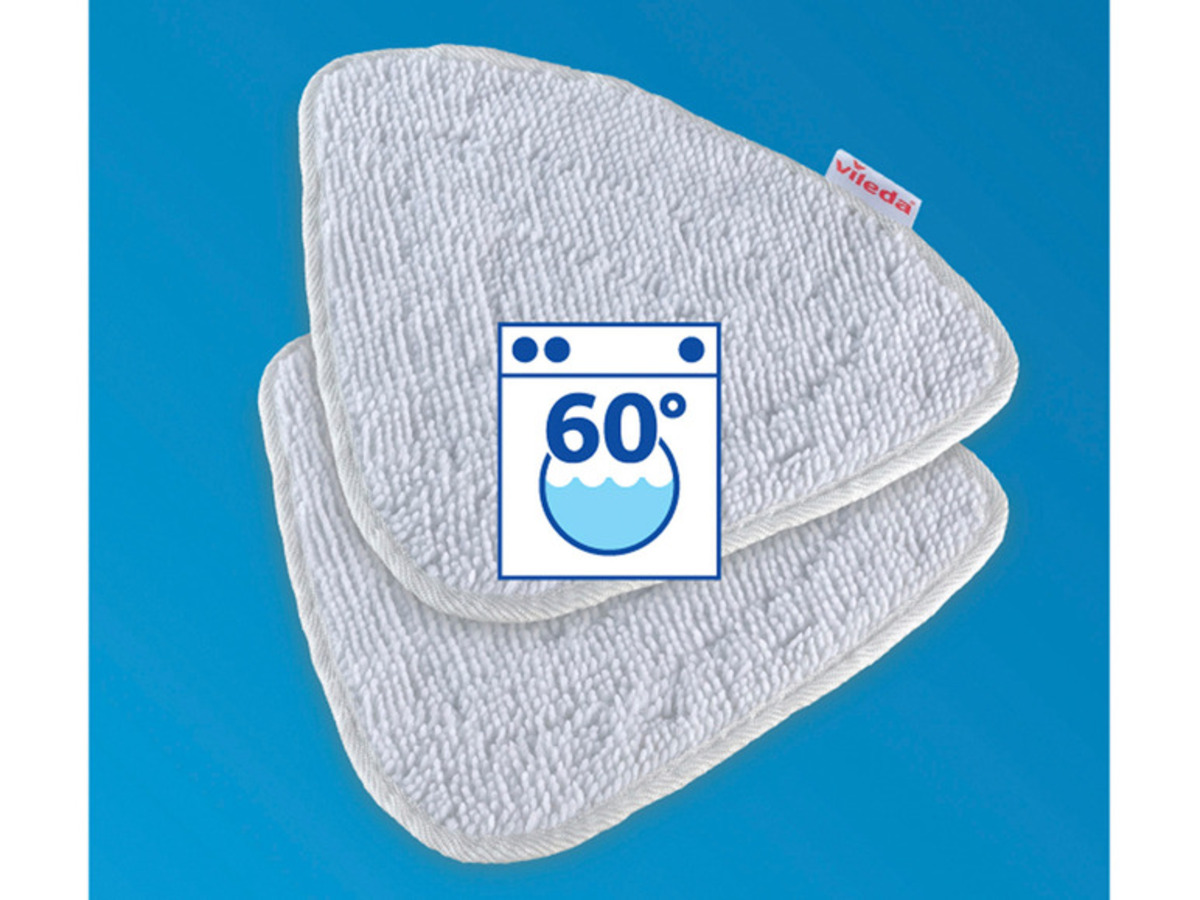 Bild 2 von Vileda Ersatzbezüge für Dampfmop, 2 Stück, weiß