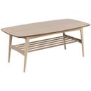 Bild 1 von Livetastic Couchtisch, Weiß, Holz, Eiche, furniert,massiv, rechteckig, konisch, 60x47 cm, Wohnzimmer, Wohnzimmertische, Couchtische