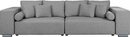 Bild 1 von INOSIGN Big-Sofa Aliya, incl. Bettfunktion und Bettkasten, Breite 290 cm,incl. Zierkissen, Grau