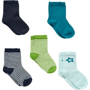 Baby Socken, 5er-Pack Blau