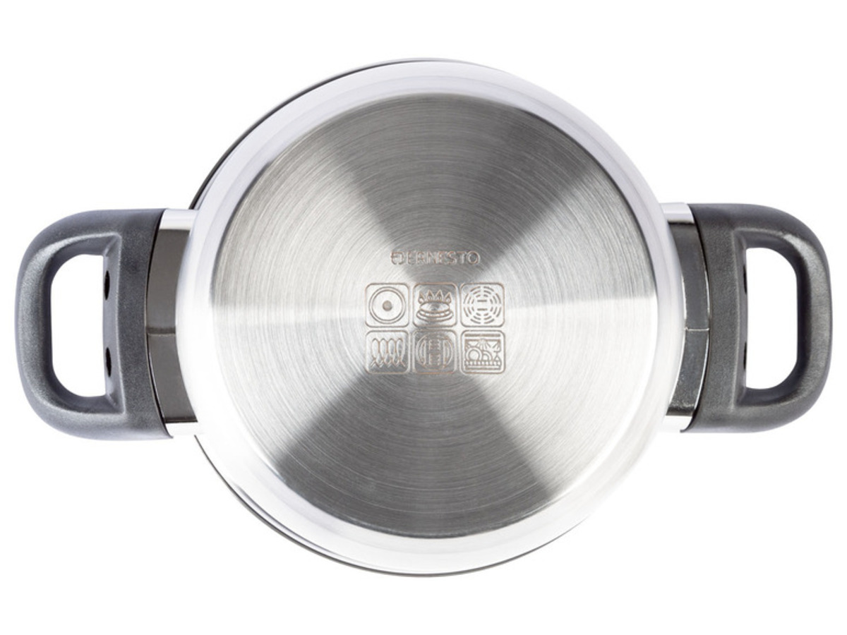 Bild 4 von ERNESTO® Topfset, 3-teilig, aus hochwertigem Edelstahl