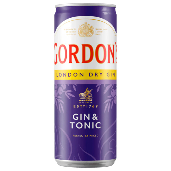 Bild 1 von Gordon's Gin Tonic 0,25l
