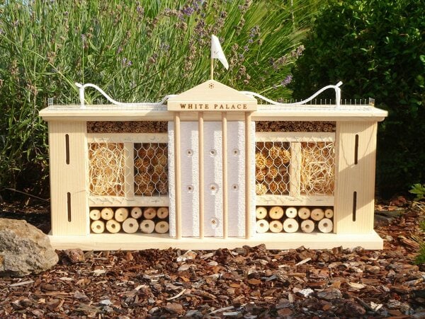 Bild 1 von LUXUS-INSEKTENHOTEL Insektenhotel Weißer Palast, BxTxH: 58x12x33 cm