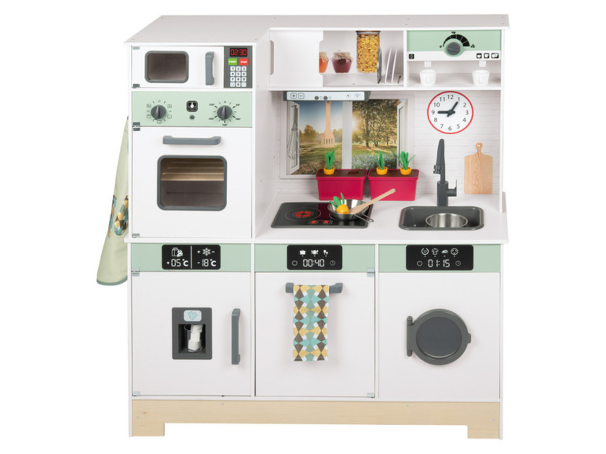 Bild 2 von Playtive Holz Spielküche »Gourmet«, mit Licht und Sound