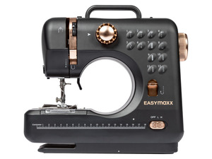 EASYmaxx Kompakt-Nähmaschine, 12 Sticharten