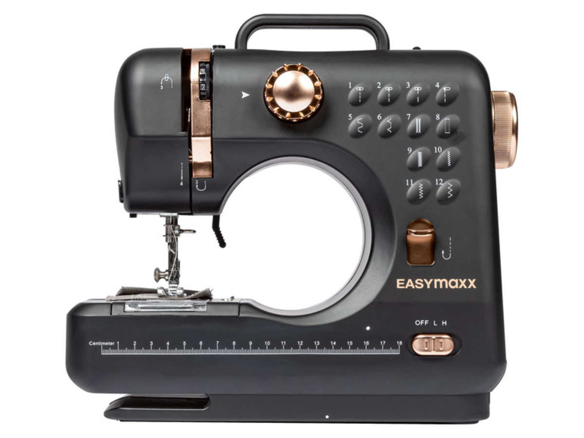 EASYmaxx KompaktNähmaschine, 12 Sticharten von Lidl ansehen!