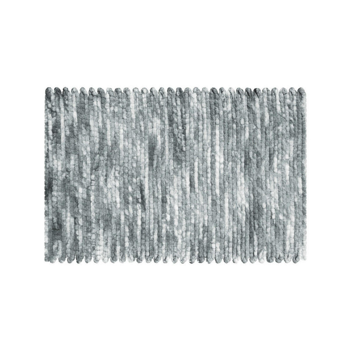 Bild 1 von Badteppich Leonie, Anthrazit, Textil, Tropfen, rechteckig, 60 cm, Oeko-Tex® Standard 100, für Fußbodenheizung geeignet, rutschfest, Badtextilien, Badematten