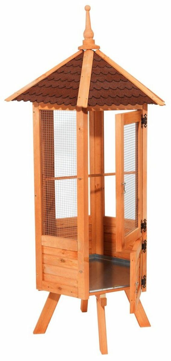 Bild 1 von promadino Voliere 6-eckig, BxLxH: 98x98x195 cm