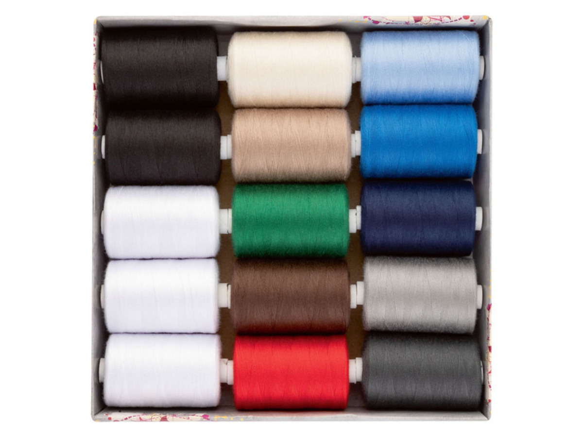 Bild 1 von crelando® Schneider-Nähfaden 15x1.000m