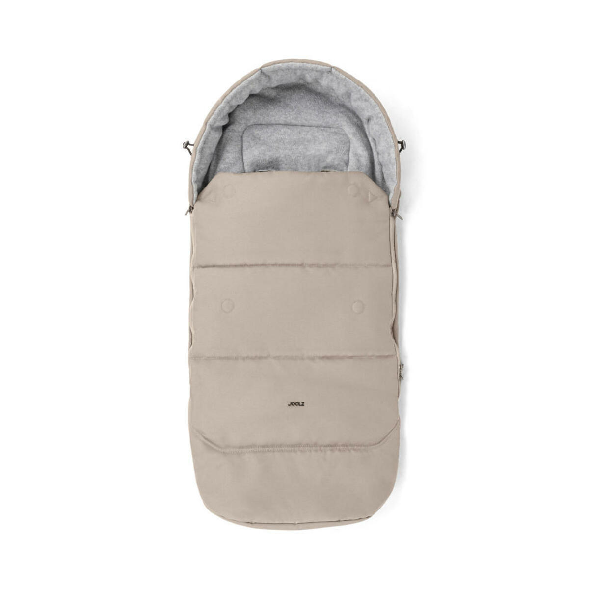 Bild 1 von Joolz FUßSACK, Taupe, Textil, Füllung: Fleece, 40x11x90 cm, wasserabweisend, Winterfußsack, Kinderwagen, Kinderwagenzubehör