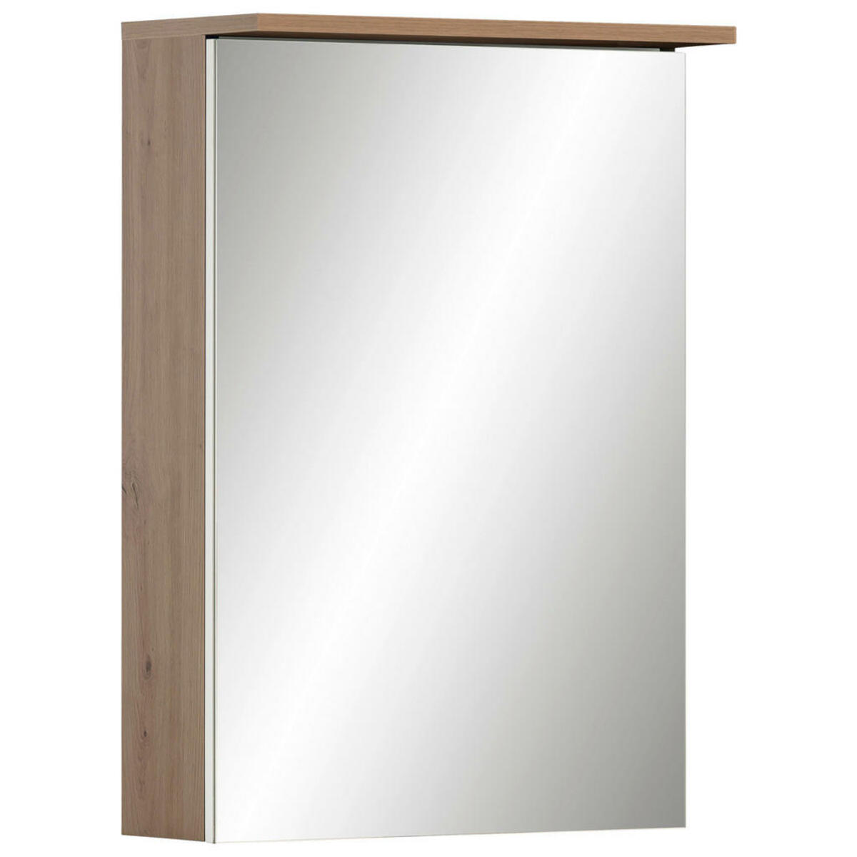 Bild 1 von Stylife Spiegelschrank Jesper, Holzwerkstoff, 2 Fächer, 50.4x72.3x15.9 cm, Typenauswahl, Badezimmer, Badmöbelsets & -serien, Badmöbel-Serien