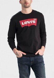 Levi's® Langarmshirt mit Logo-Print