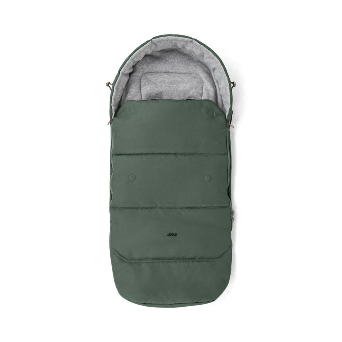 Bild 1 von Joolz FUßSACK, Grün, Textil, Füllung: Fleece, 40x11x90 cm, wasserabweisend, Winterfußsack, Kinderwagen, Kinderwagenzubehör