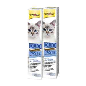 GimCat Duo-Paste Multi-Vitamin Thunfisch + 12 Vitamine 2x50 g