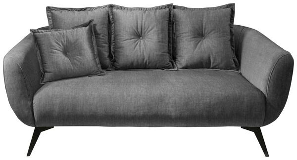 Bild 1 von 2,5-Sitzer-Sofa Baggio Grau Velours, Grau